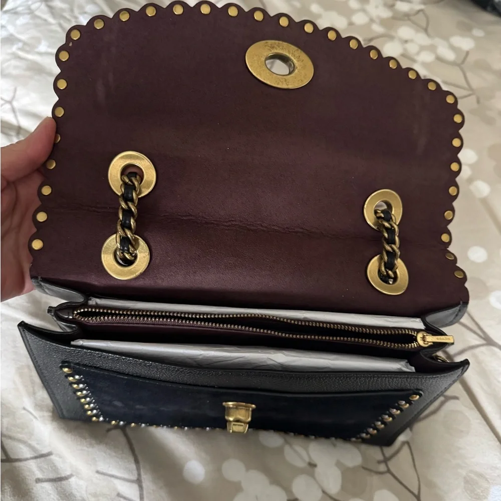 Coach Rivet Studded Bag Gorgeous - Picture 6 of 8